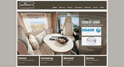 Desktop Screenshot of caravanprofis.com